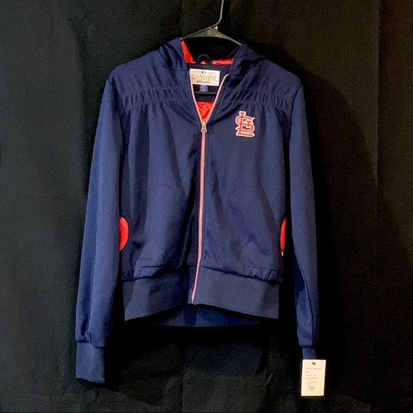 NEW St.Louis Cardinals Full-Zip Hooded Jacket - Picture 3 of 15